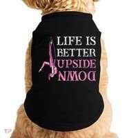 Life Better Upside Down Aerial Silk Aerialist Acrobatics Doggie Tank thumb 0