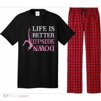 Life Better Upside Down Aerial Silk Aerialist Acrobatics Pajama Set thumb 0