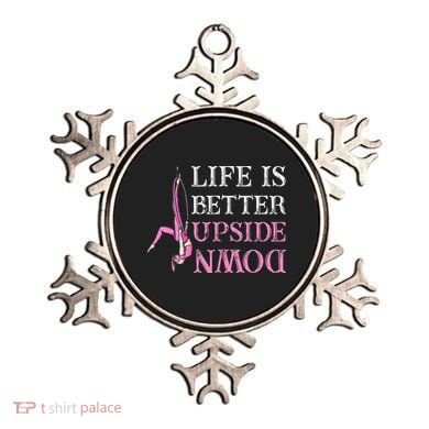 Life Better Upside Down Aerial Silk Aerialist Acrobatics Ornament