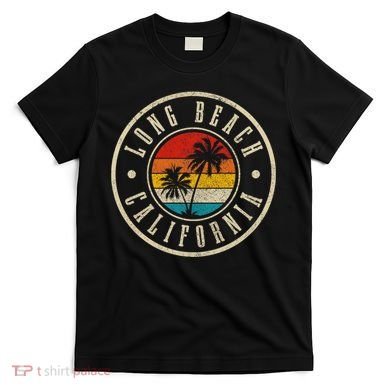 Long Beach Vintage Retro California T-Shirt