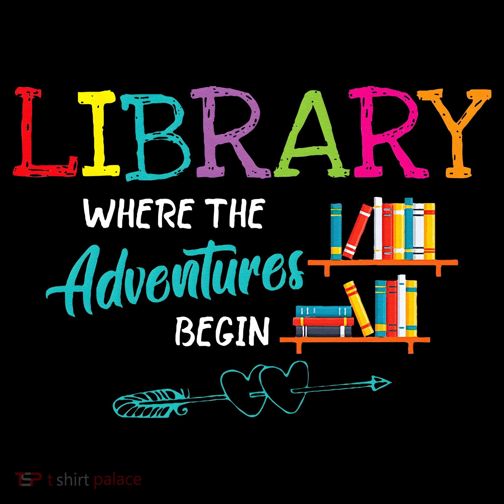 Library Books Where Adventure Begins Librarian Reader Sweatshirt