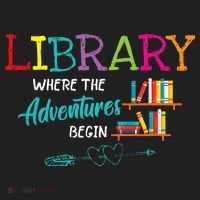 Library Books Where Adventure Begins Librarian Reader Tumbler thumb 3