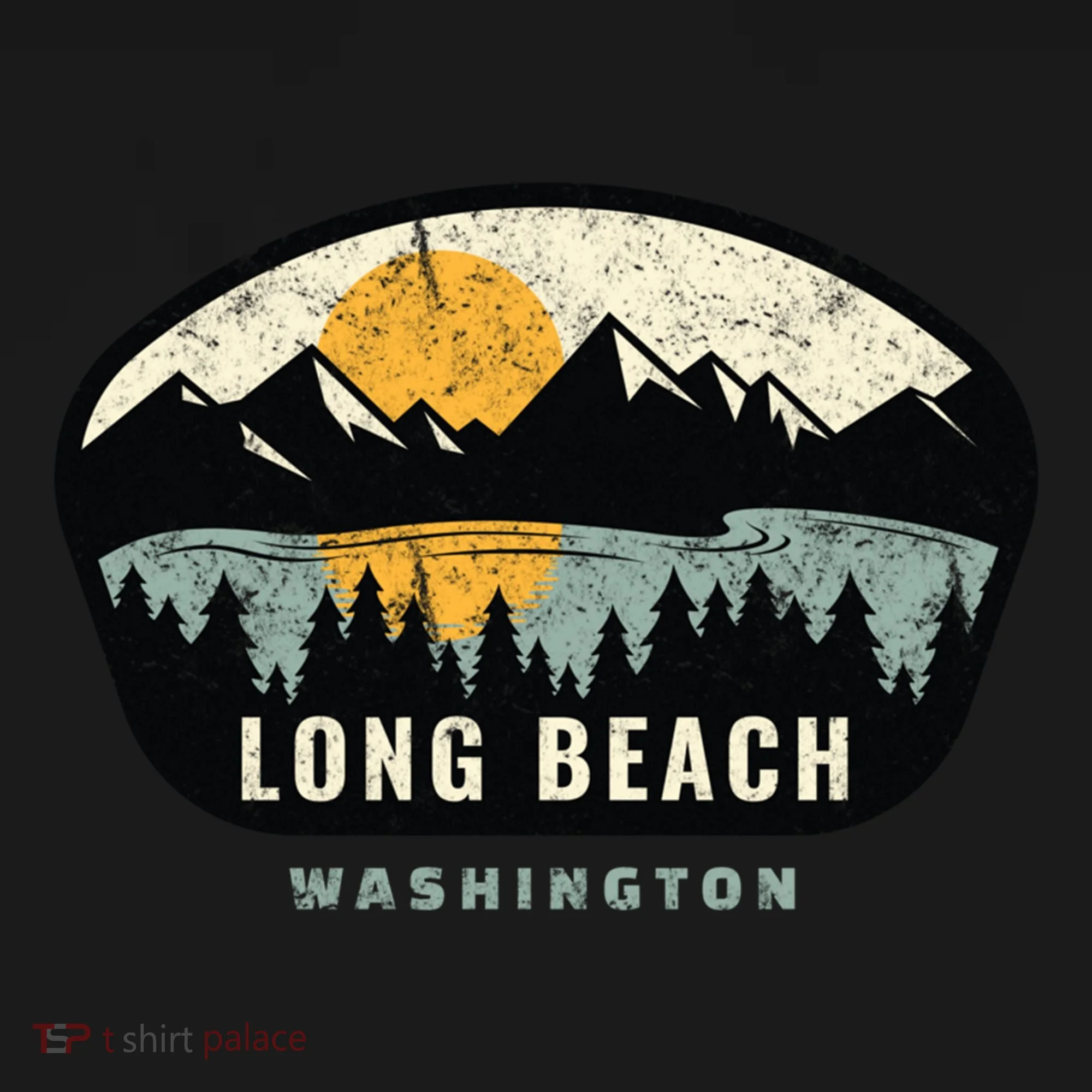 Long Beach Washington Wa Vacation Souvenir Gift Ornament