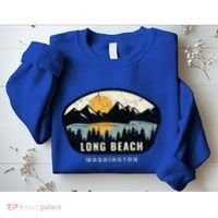 Long Beach Washington Wa Vacation Souvenir Gift Sweatshirt thumb 2