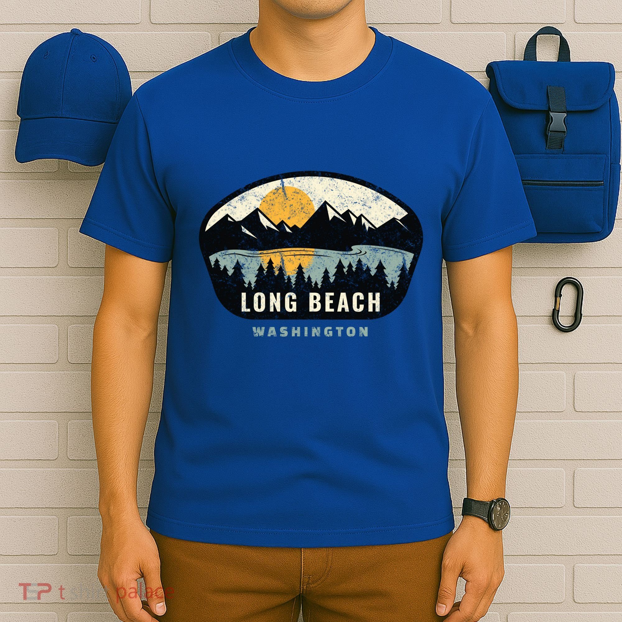 Long Beach Washington Wa Vacation Souvenir Gift T-Shirt