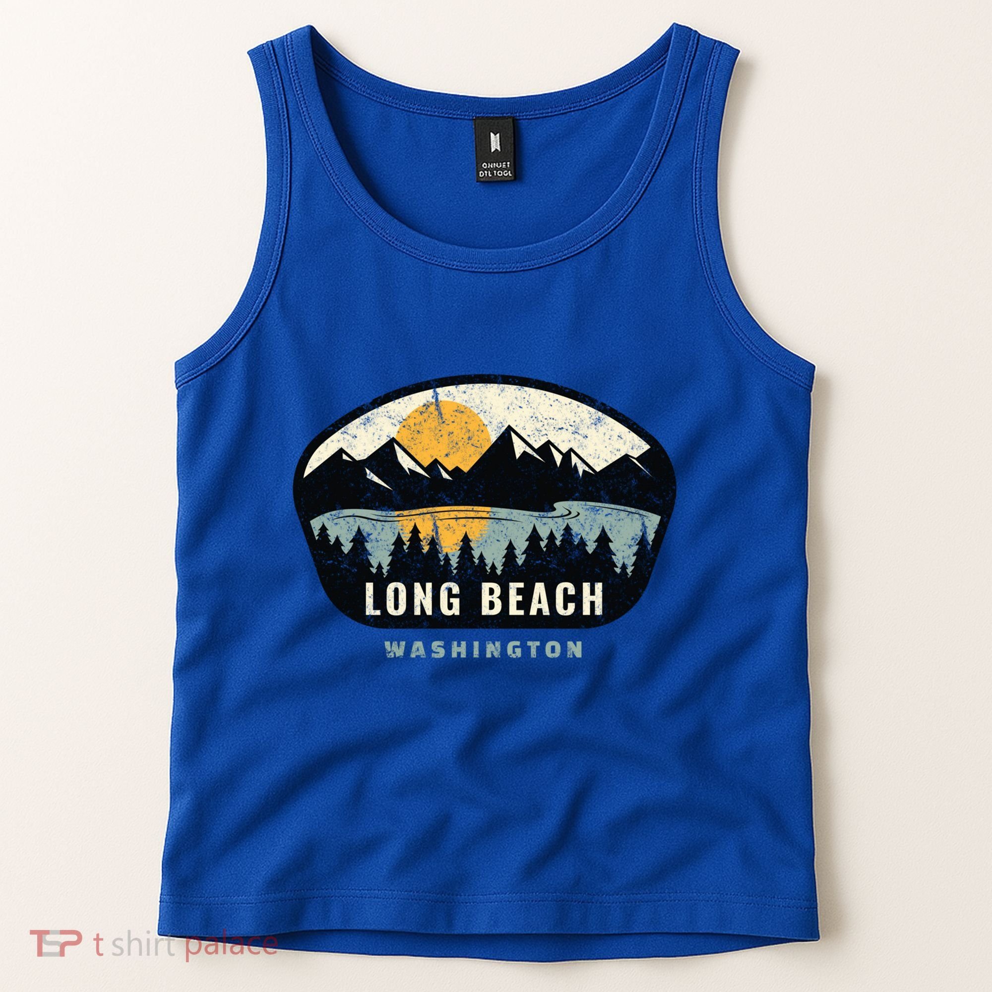 Long Beach Washington Wa Vacation Souvenir Gift Tank Top