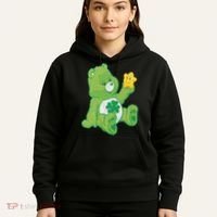 Lucky Bear With Star Saint Patrick's Day Irish Shamrock Cute Funny Hoodie thumb 5