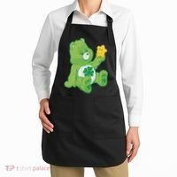 Lucky Bear With Star Saint Patrick's Day Irish Shamrock Cute Funny Apron thumb 2