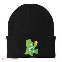 Lucky Bear With Star Saint Patrick's Day Irish Shamrock Cute Funny Beanie thumb 0