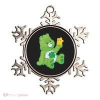Lucky Bear With Star Saint Patrick's Day Irish Shamrock Cute Funny Ornament thumb 0