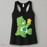 Lucky Bear With Star Saint Patrick's Day Irish Shamrock Cute Funny Women's Tank Top thumb 3
