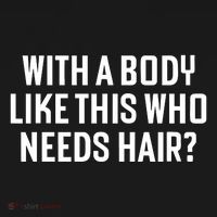 Liam Blutman With A Body Like This Who Needs Hair Women's Hoodie thumb 2