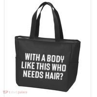Liam Blutman With A Body Like This Who Needs Hair Tote Bag thumb 3