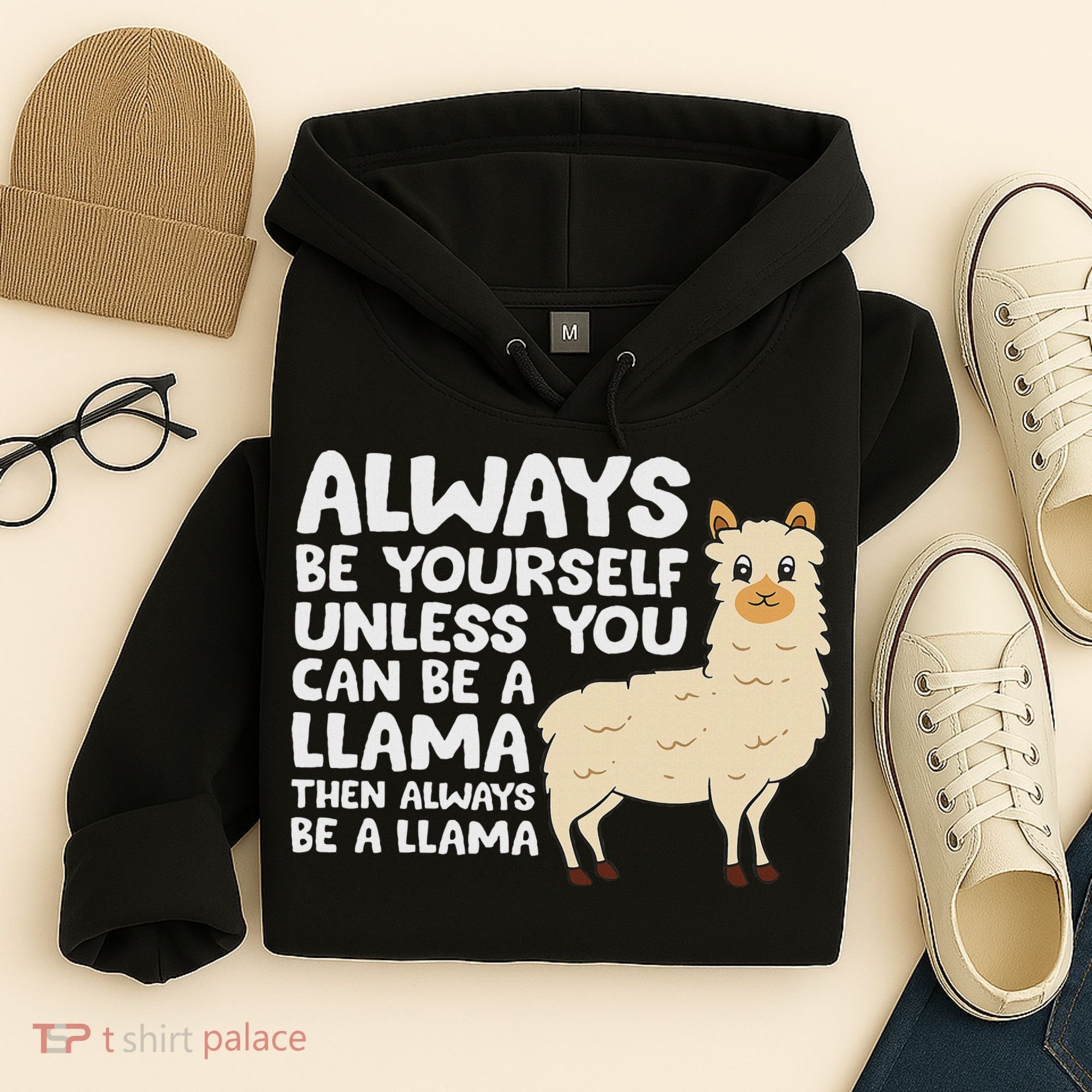 Llama Be Yourself Unless You Can Be A Llama Hoodie