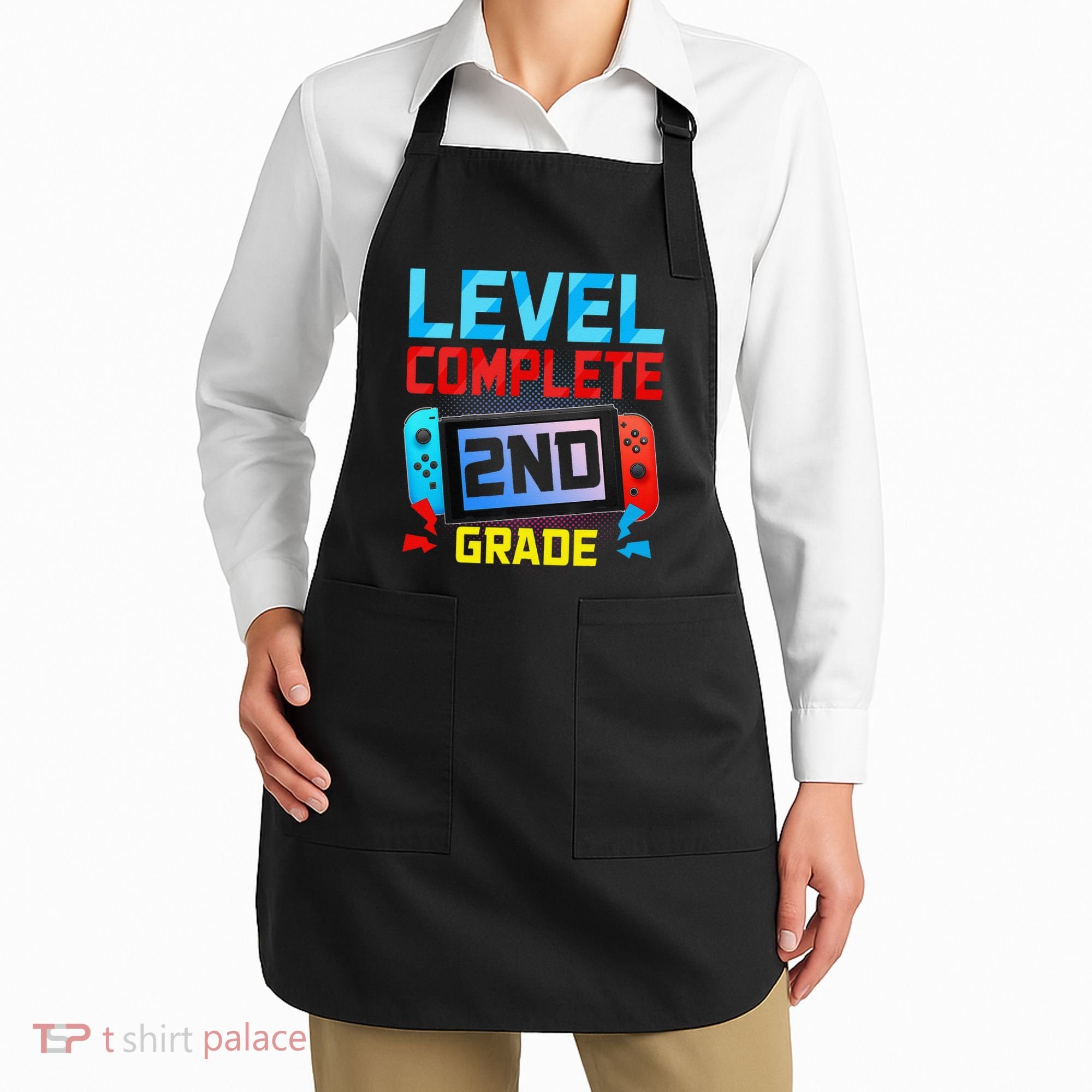 Level Complete 2nd Grade Video Game Last Day Of School Apron