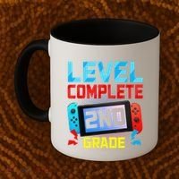 Level Complete 2nd Grade Video Game Last Day Of School Coffee Mug thumb 2