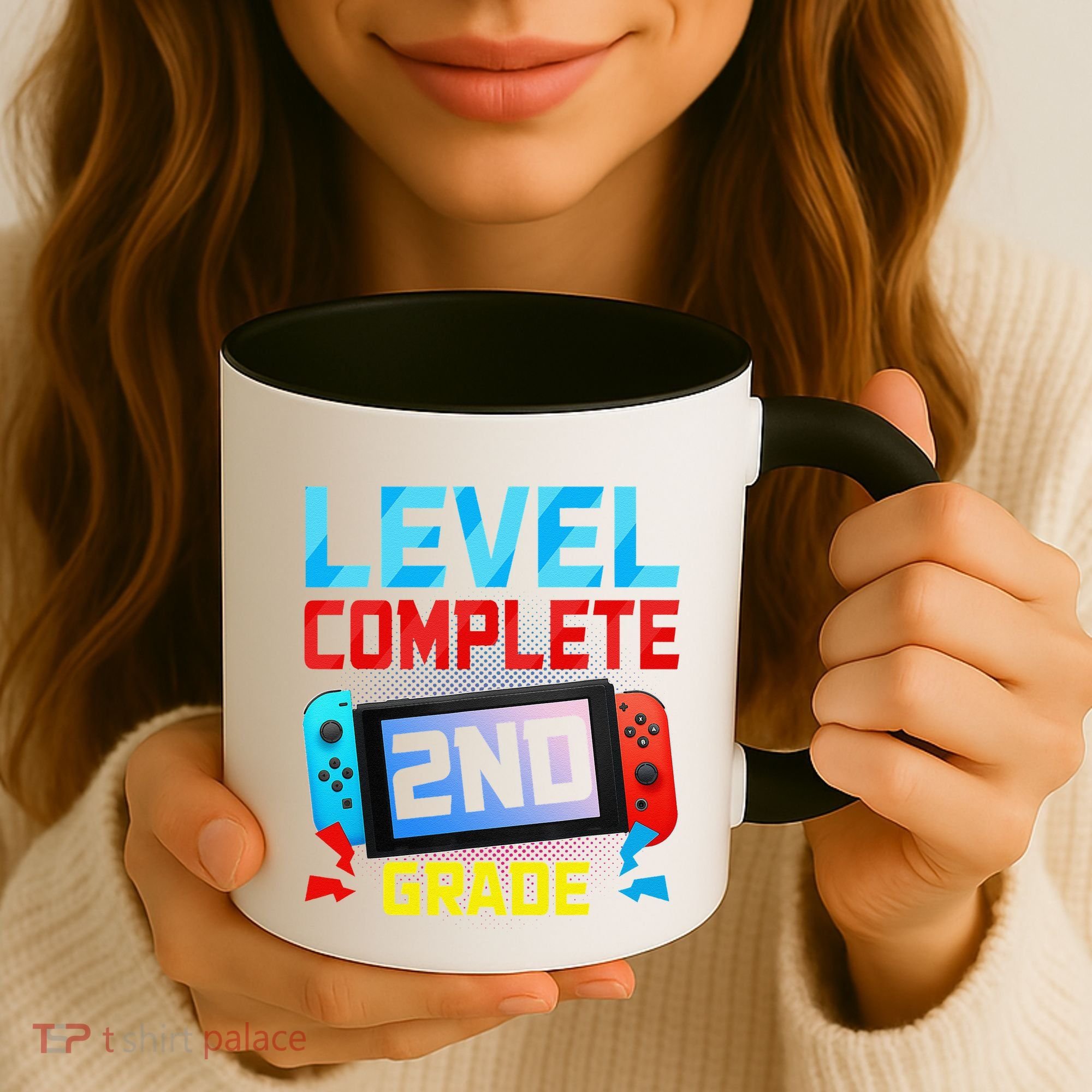 Level Complete 2nd Grade Video Game Last Day Of School Coffee Mug