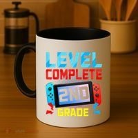 Level Complete 2nd Grade Video Game Last Day Of School Coffee Mug thumb 4