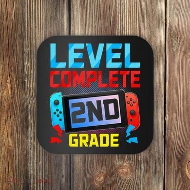 Level Complete 2nd Grade Video Game Last Day Of School Coaster