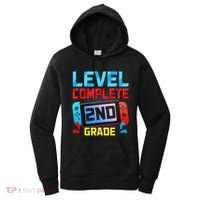 Level Complete 2nd Grade Video Game Last Day Of School Women's Hoodie thumb 0