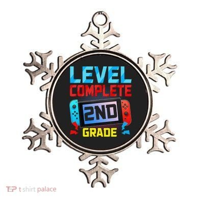 Level Complete 2nd Grade Video Game Last Day Of School Ornament