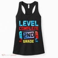 Level Complete 2nd Grade Video Game Last Day Of School Women's Tank Top thumb 0