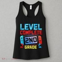 Level Complete 2nd Grade Video Game Last Day Of School Women's Tank Top thumb 3