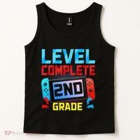 Level Complete 2nd Grade Video Game Last Day Of School Tank Top thumb 2