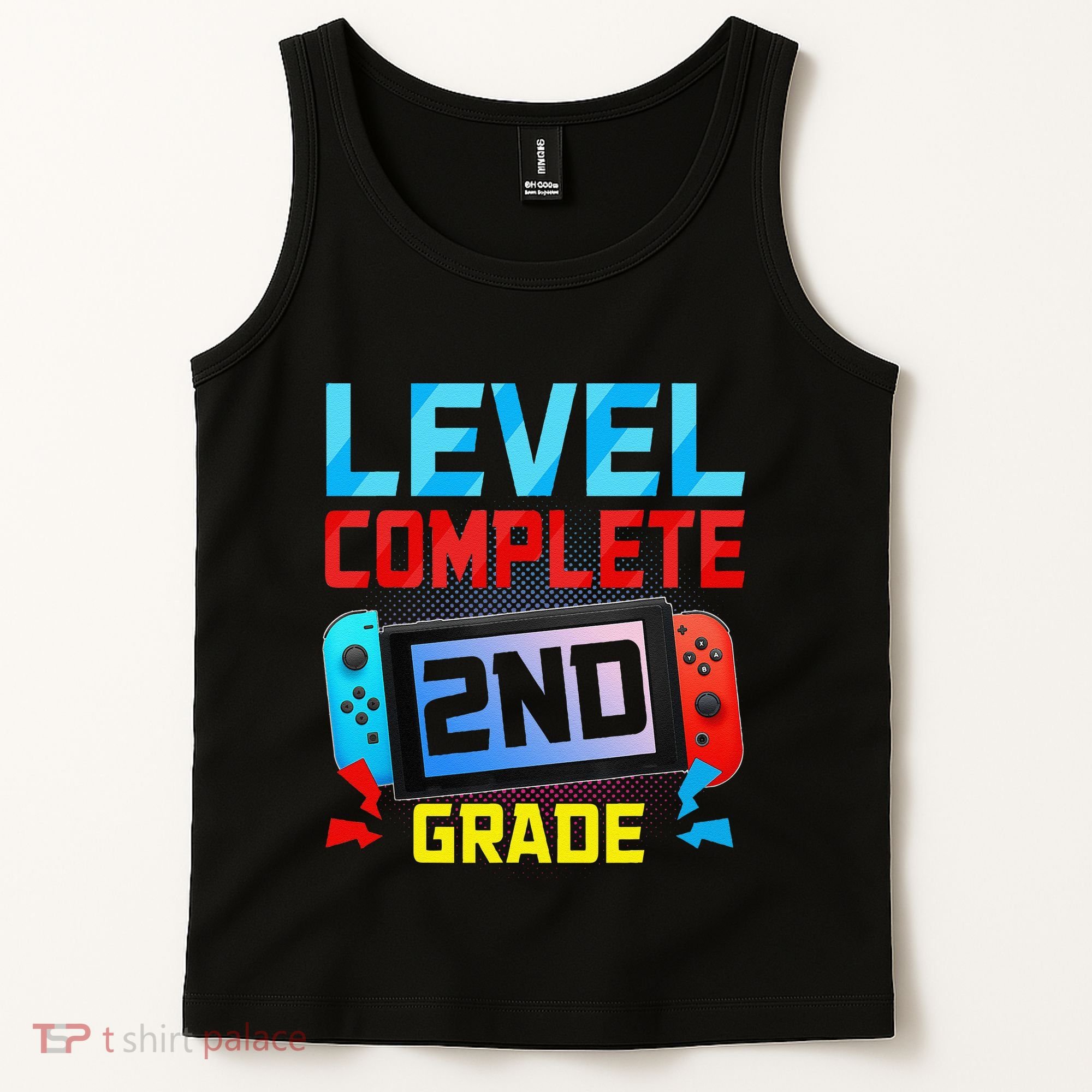 Level Complete 2nd Grade Video Game Last Day Of School Tank Top