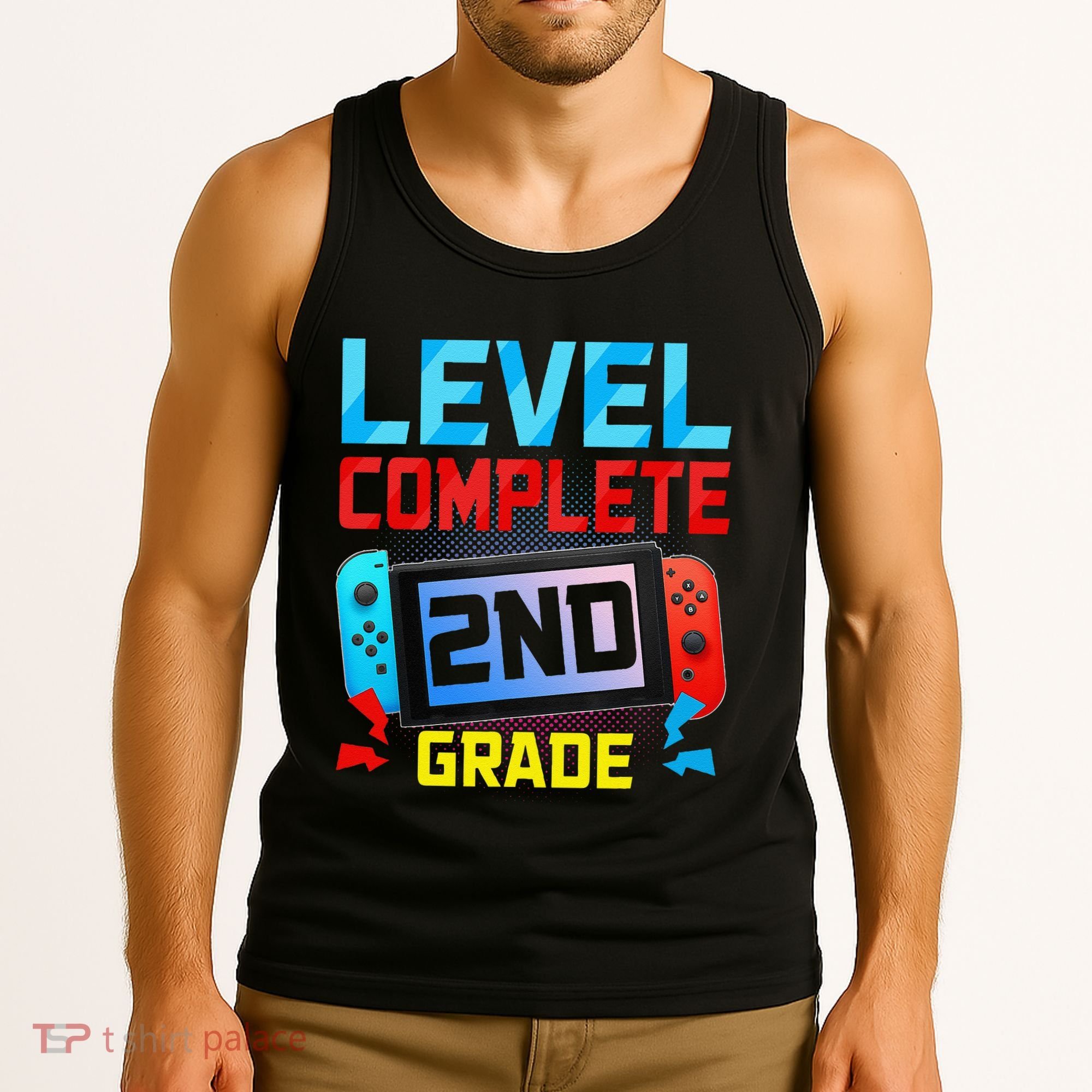 Level Complete 2nd Grade Video Game Last Day Of School Tank Top