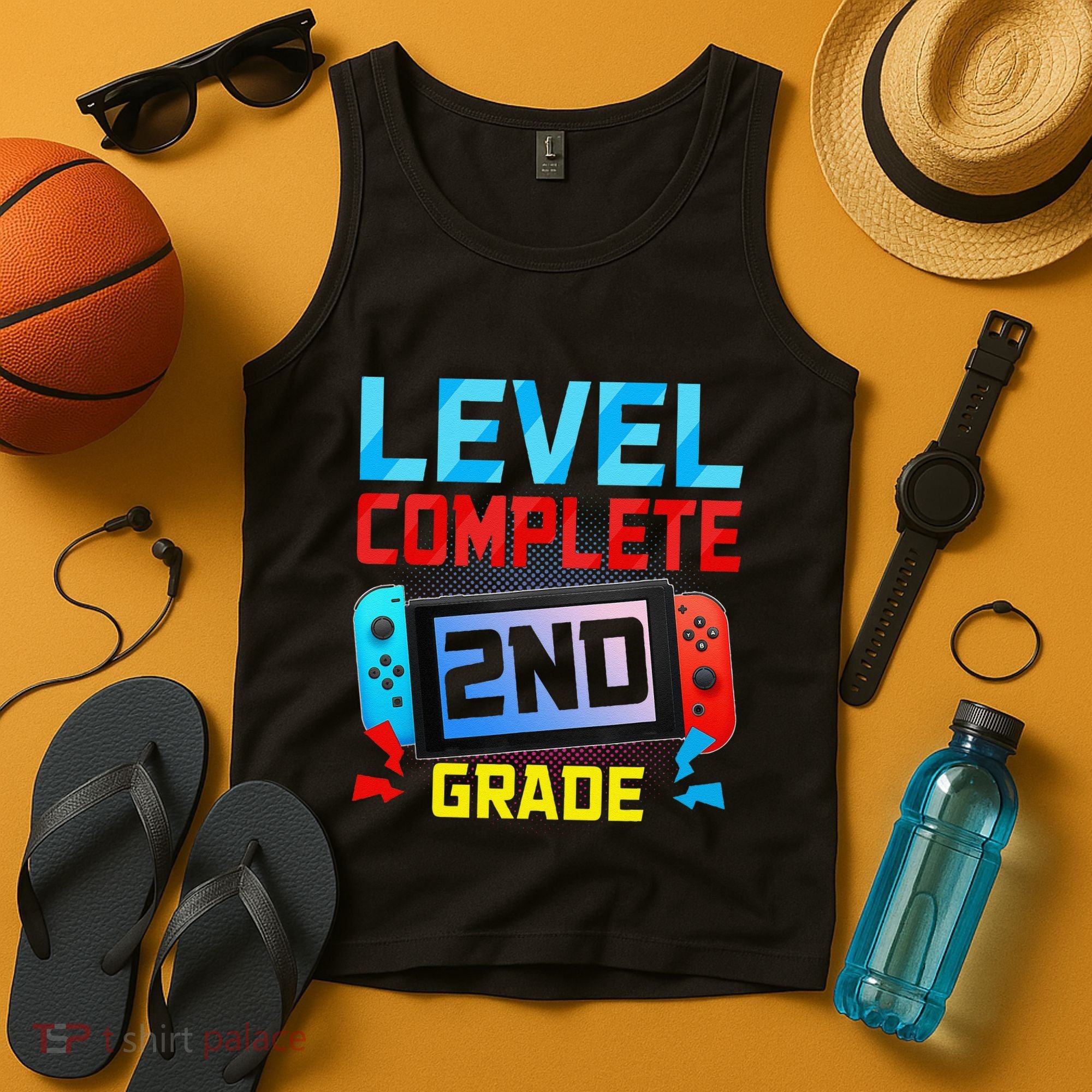 Level Complete 2nd Grade Video Game Last Day Of School Tank Top