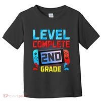 Level Complete 2nd Grade Video Game Last Day Of School Toddler T-Shirt thumb 0