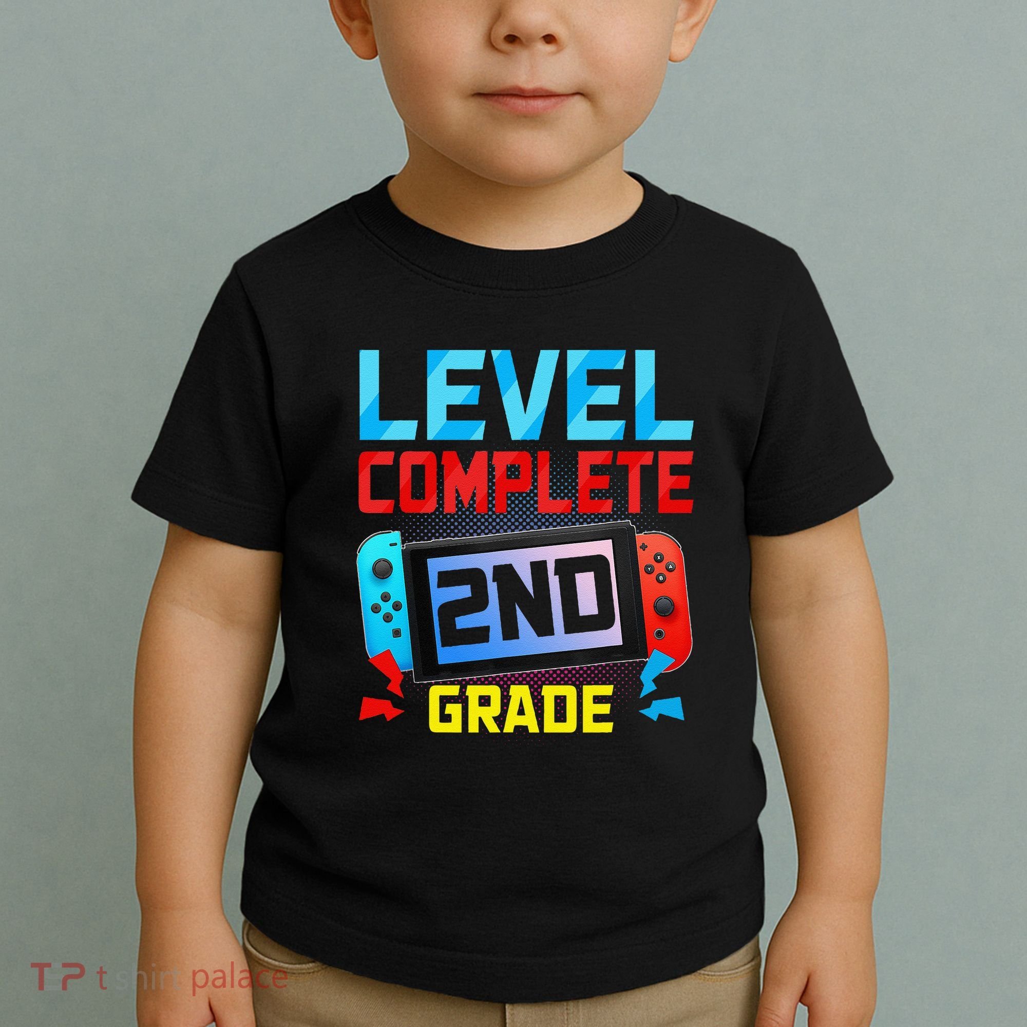 Level Complete 2nd Grade Video Game Last Day Of School Toddler T-Shirt