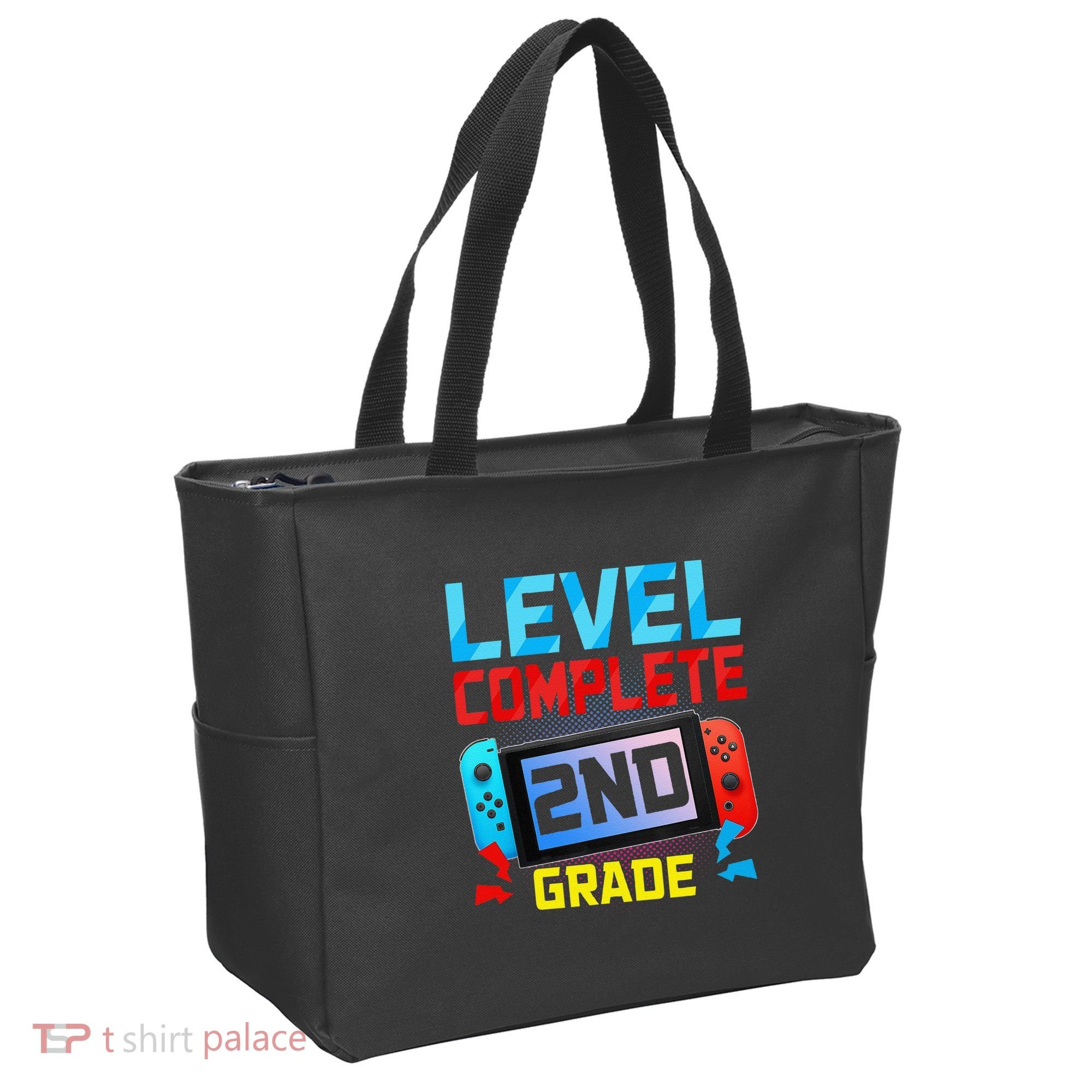 Level Complete 2nd Grade Video Game Last Day Of School Tote Bag