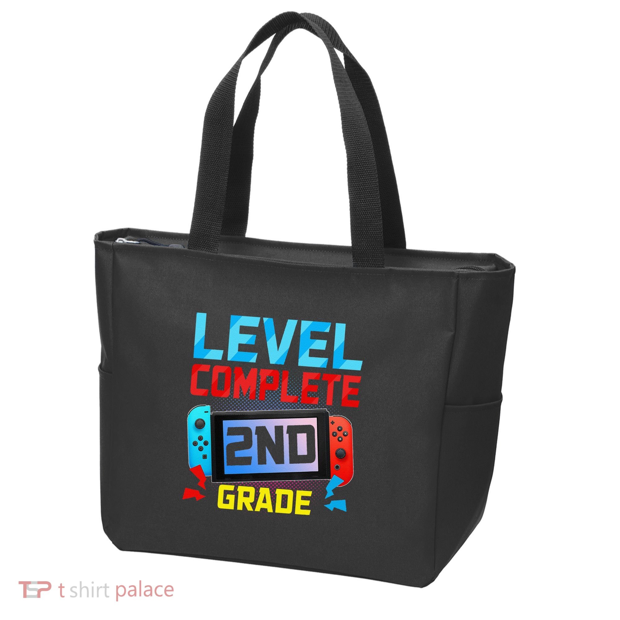 Level Complete 2nd Grade Video Game Last Day Of School Tote Bag
