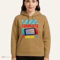 Level Complete 2nd Grade Video Game Last Day Of School Hoodie thumb 5