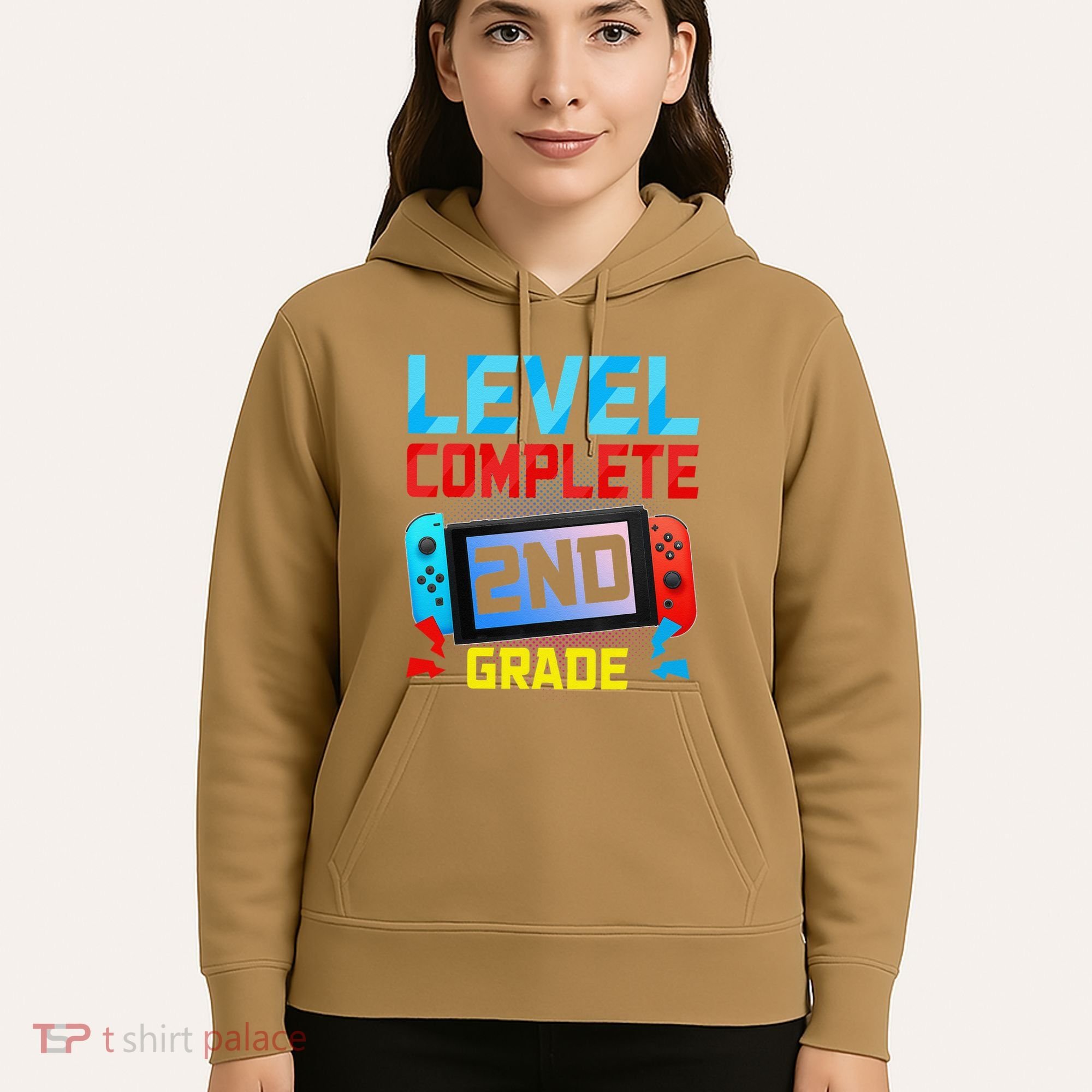 Level Complete 2nd Grade Video Game Last Day Of School Hoodie