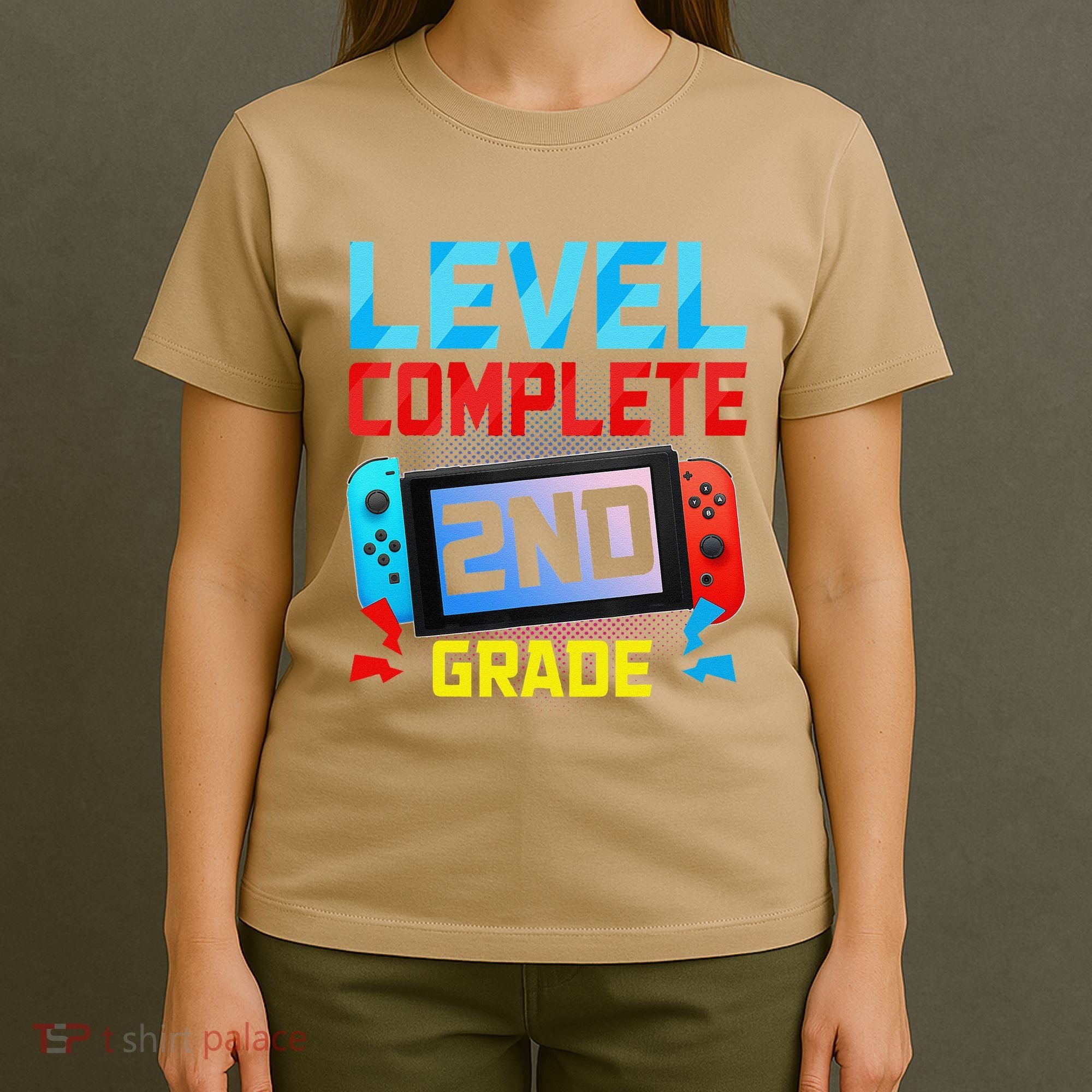 Level Complete 2nd Grade Video Game Last Day Of School T-Shirt
