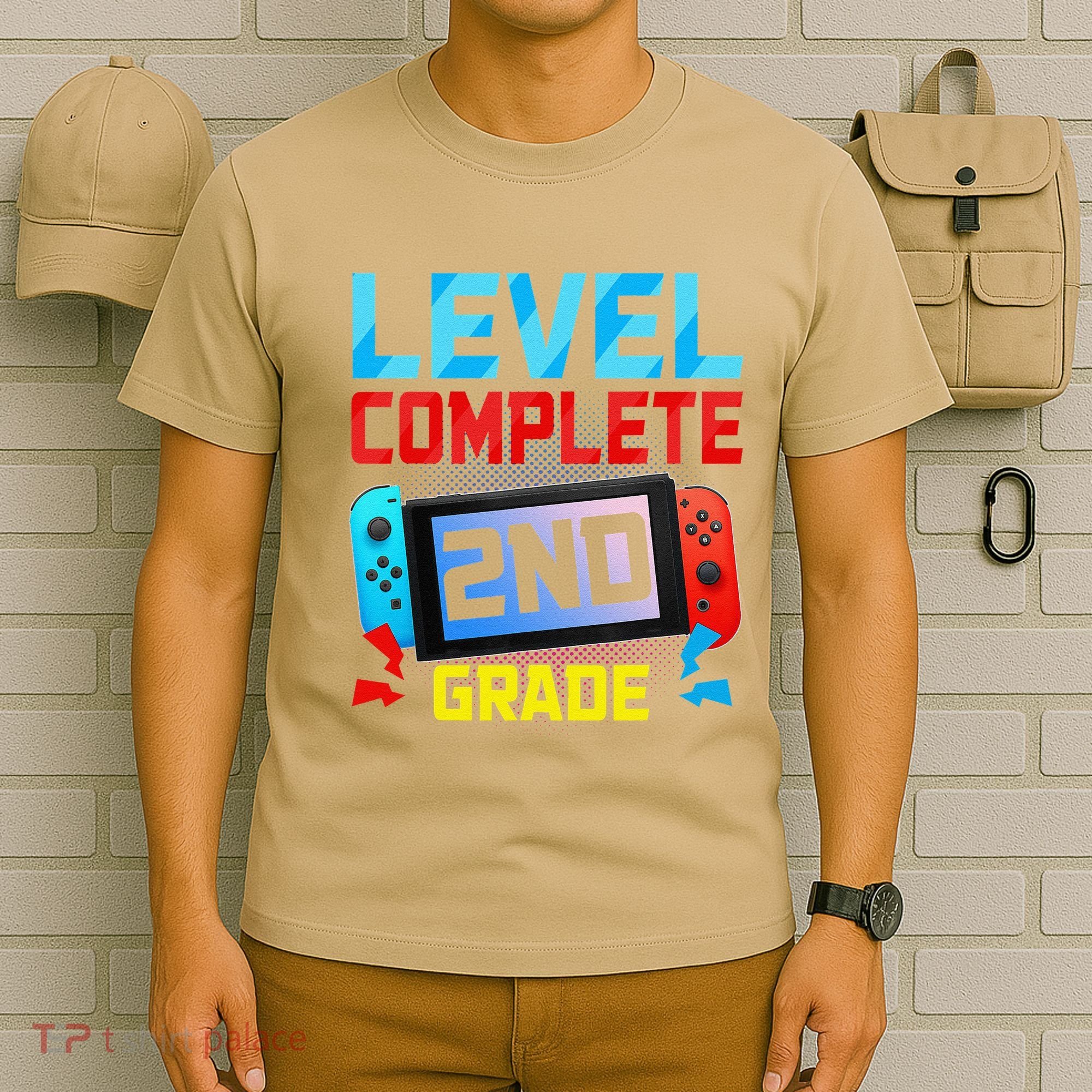 Level Complete 2nd Grade Video Game Last Day Of School T-Shirt