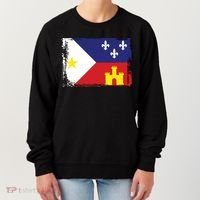 Louisiana Cajun Acadiana Flag Women's Sweatshirt thumb 0