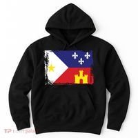 Louisiana Cajun Acadiana Flag Hoodie thumb 0