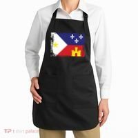 Louisiana Cajun Acadiana Flag Apron thumb 2