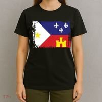 Louisiana Cajun Acadiana Flag T-Shirt thumb 4