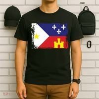 Louisiana Cajun Acadiana Flag T-Shirt thumb 6