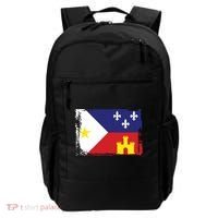 Louisiana Cajun Acadiana Flag Backpack thumb 0