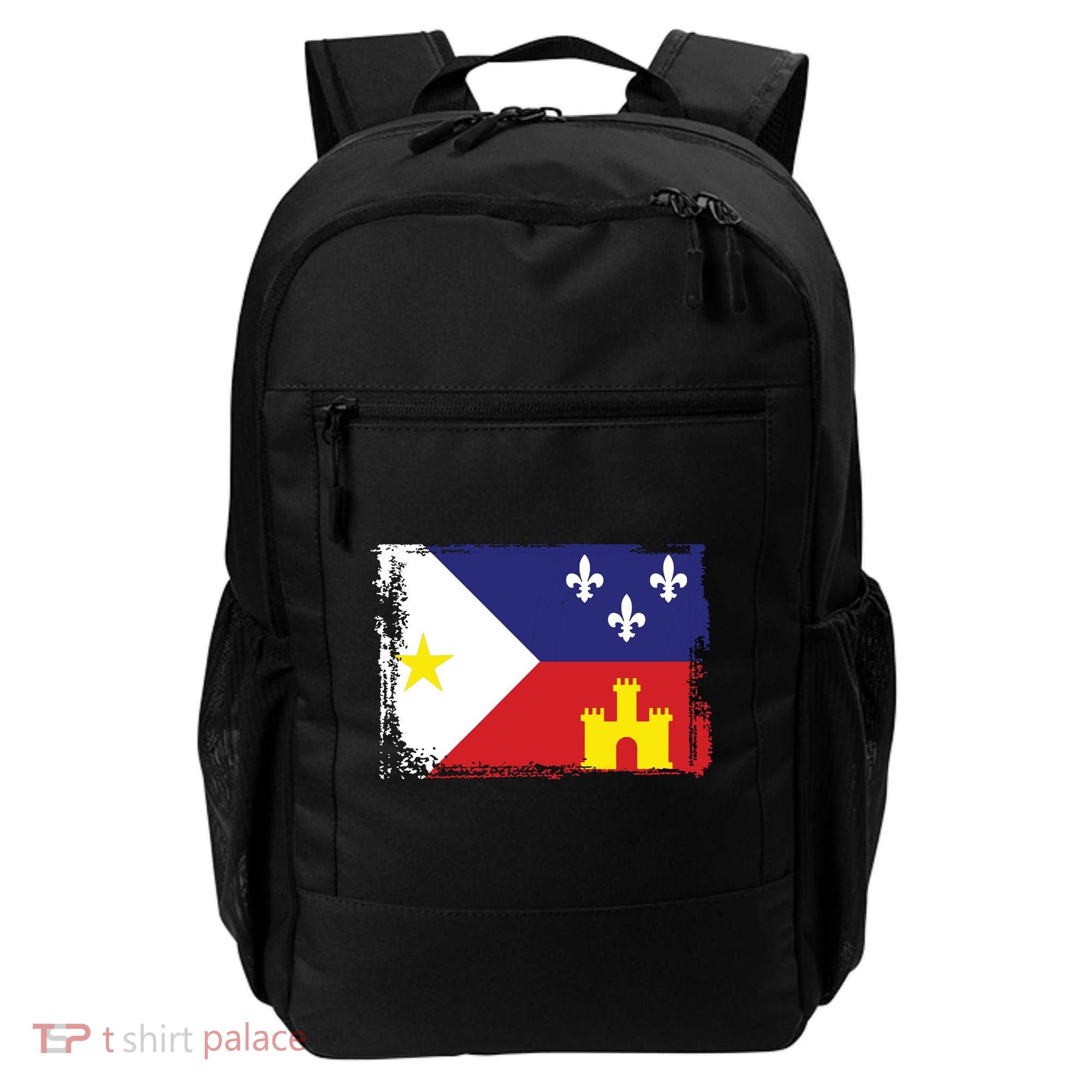 Louisiana Cajun Acadiana Flag Backpack