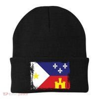 Louisiana Cajun Acadiana Flag Beanie thumb 0
