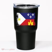 Louisiana Cajun Acadiana Flag Tumbler thumb 0