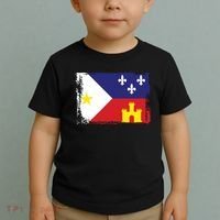 Louisiana Cajun Acadiana Flag Toddler T-Shirt thumb 2