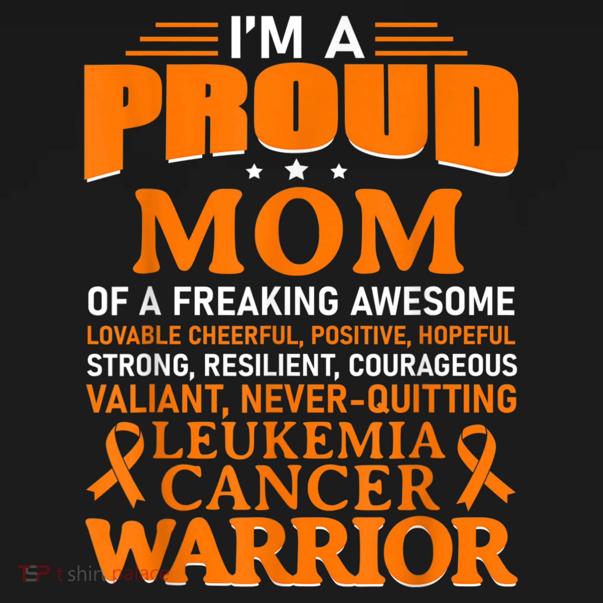 Leukemia Cancer Awareness Survivor Orange Ribbon Mom Women's Hoodie